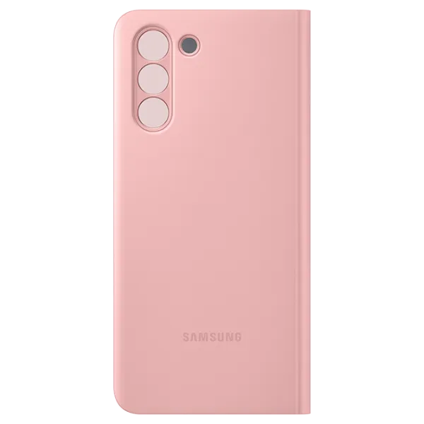 Чехол для смартфона Samsung Galaxy S21+ Samsung/ Чехол книжка/ PC/ PU/ Серый Розовый photo 3