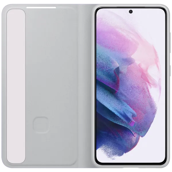 Чехол для смартфона Samsung Galaxy S21+ Samsung/ Чехол книжка/ PC/ PU/ Серый Розовый photo 4