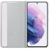 Чехол для смартфона Samsung Galaxy S21+ Samsung/ Чехол книжка/ PC/ PU/ Серый Розовый photo 4