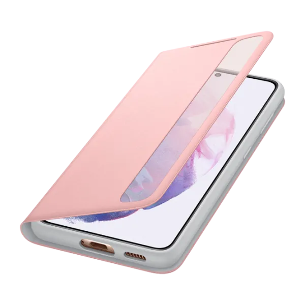 Чехол для смартфона Samsung Galaxy S21+ Samsung/ Чехол книжка/ PC/ PU/ Серый Розовый photo 5