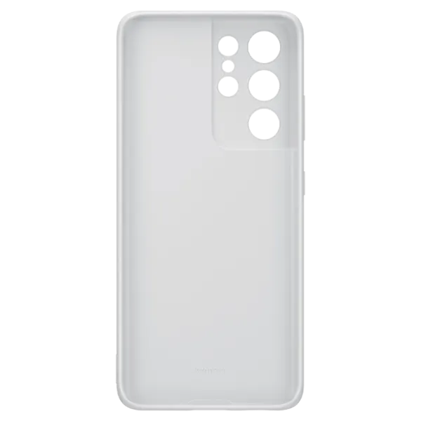 Чехол для смартфона Samsung Galaxy S21 Ultra Samsung/ Back/ TPU/ Светлый Серый photo 3