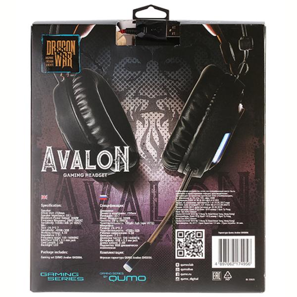 Наушники Qumo Avalon Черный Проводная/ Игровой photo 7
