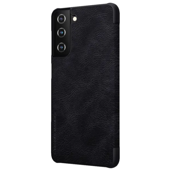 Чехол для смартфона Samsung Galaxy S21 Nillkin/ Flip Cover/ Кожа/ Черный photo 3