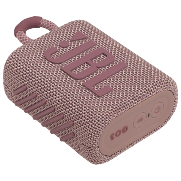 Портативная колонка JBL GO 3 4.2 W/ Розовый photo 2 Портативная колонка JBL GO 3 4.2 W/ Розовый photo 2