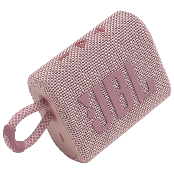 Портативная колонка JBL GO 3 4.2 W/ Розовый photo 3 Портативная колонка JBL GO 3 4.2 W/ Розовый photo 3