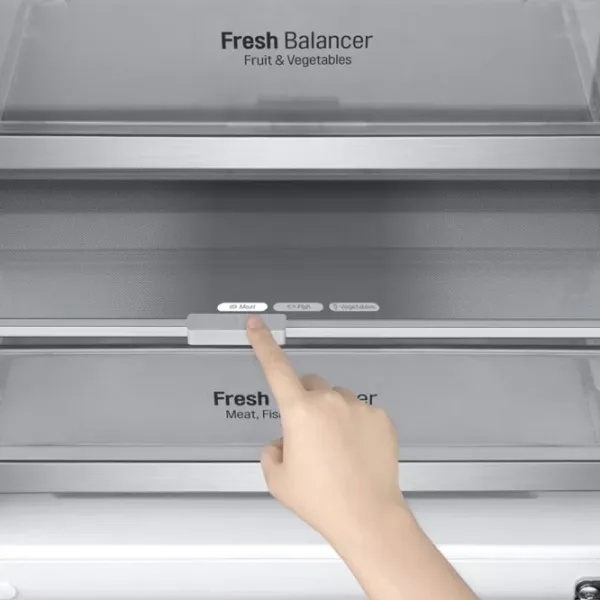 Холодильник LG GA-B509CCUM с нижней морозильной камерой LINEARCooling/MetalFresh/DoorCooling+/Серый photo 7