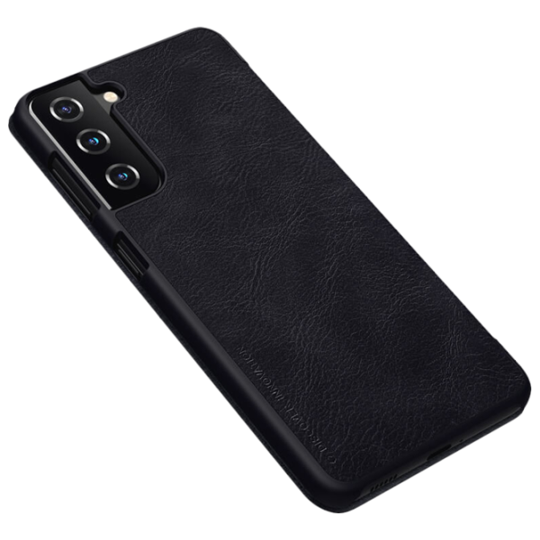 Husă pentru smartphone Samsung Galaxy S21+ Nillkin/ Back/ Piele/ Black photo 3