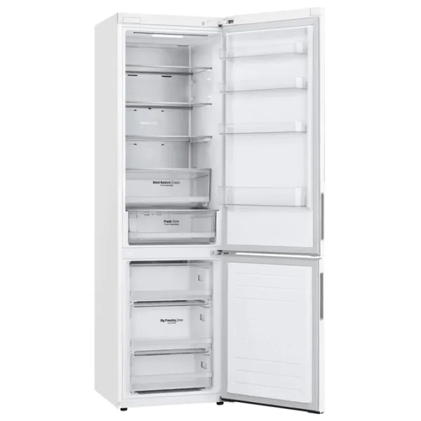 Frigider LG GA-B509CVQM cu congelator jos LINEARCooling/MetalFresh/DoorCooling+/White photo 4