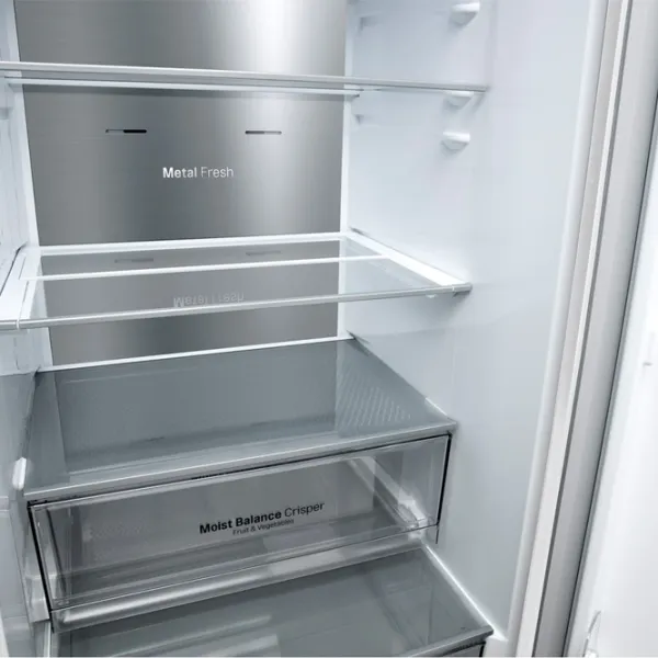 Frigider LG GA-B509CVQM cu congelator jos LINEARCooling/MetalFresh/DoorCooling+/White photo 9