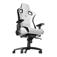 Scaun Gaming NOBLECHAIRS EPIC Series White photo 2