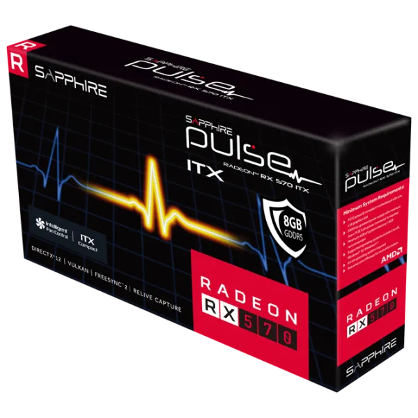 Placă video Sapphire Pulse ITX Radeon RX 570 PCI Express 3.0 / 8 GB photo 5