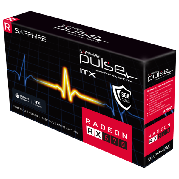 Placă video Sapphire Pulse ITX Radeon RX 570 PCI Express 3.0 / 8 GB photo 5
