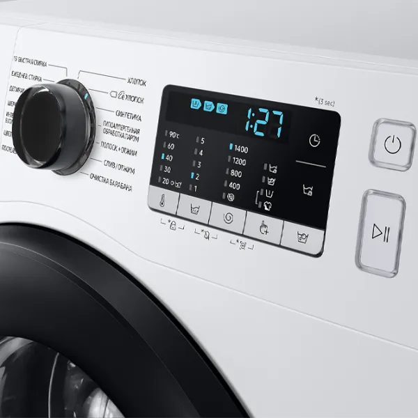 Mașină de spălat Samsung WW90TA047AE/LP 9 kg / 1400 rpm / White photo 8