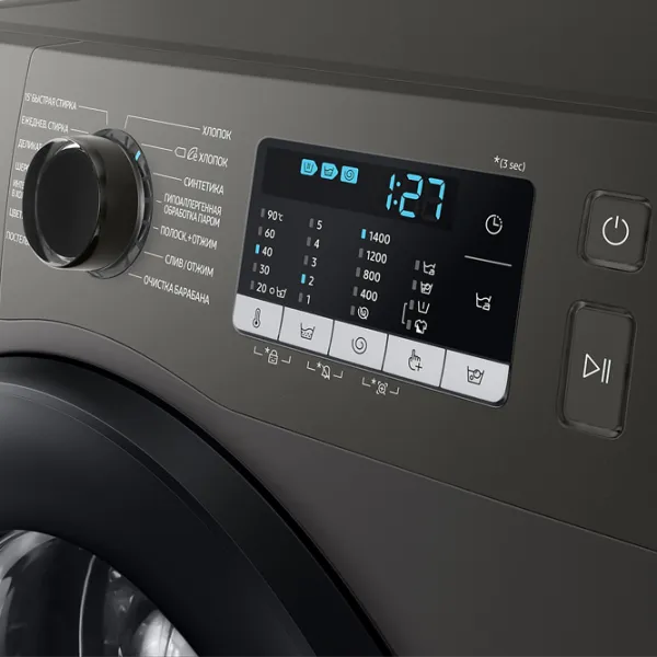 Стиральная машина Samsung WW90TA047AX/LP 9 кг / 1400 об/мин / Нержавеющая сталь photo 8