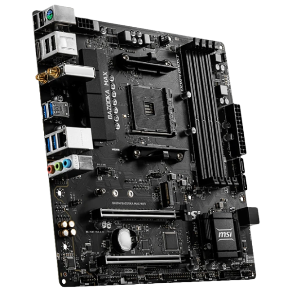 Placă de bază MSI B450M BAZOOKA MAX WIFI micro ATX/ AMD B450 photo 2