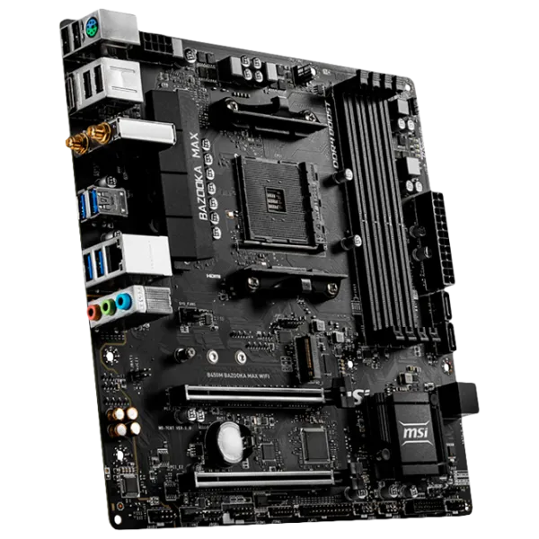 Placă de bază MSI B450M BAZOOKA MAX WIFI micro ATX/ AMD B450 photo 3