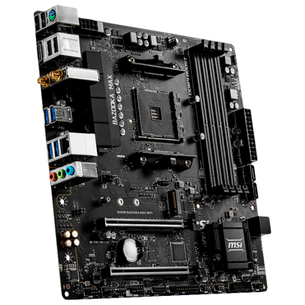 Placă de bază MSI B450M BAZOOKA MAX WIFI micro ATX/ AMD B450 photo 3