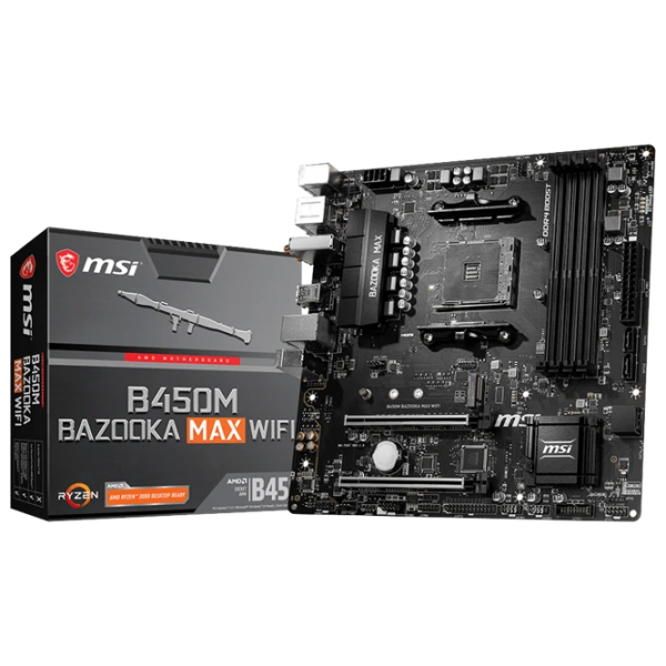 Placă de bază MSI B450M BAZOOKA MAX WIFI micro ATX/ AMD B450 photo 8