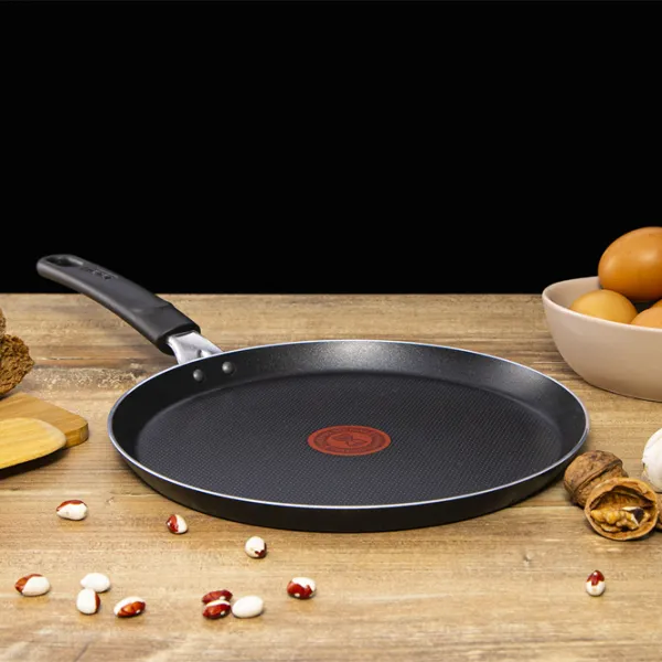 Сковорода Tefal Simply Clean B5671053 Для блинов/ 25 см/ Черный photo 7 Сковорода Tefal Simply Clean B5671053 Для блинов/ 25 см/ Черный photo 7