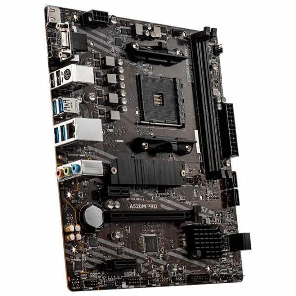 Материнская плата MSI A520M PRO mATX/ AMD A520 photo 2