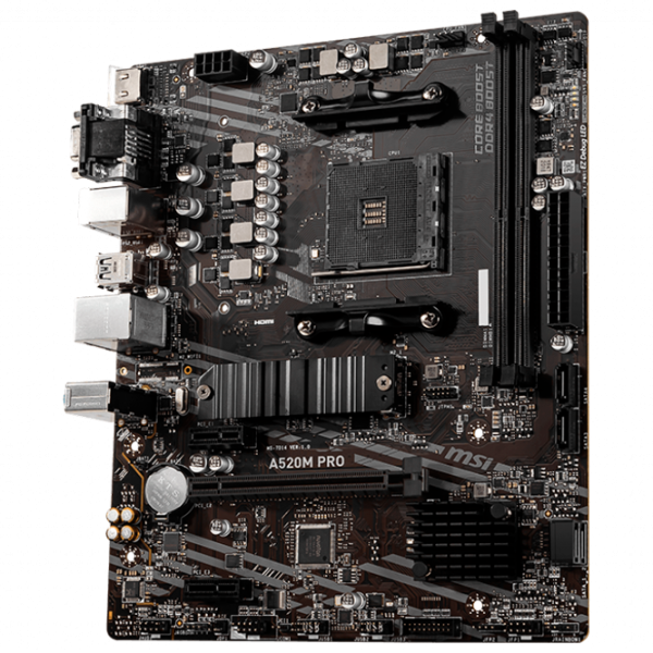 Материнская плата MSI A520M PRO mATX/ AMD A520 photo 3