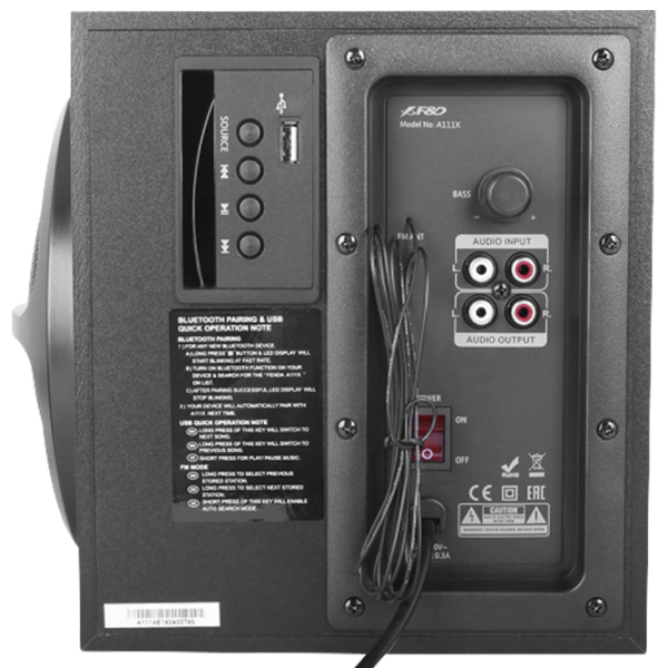 Sistem audio F&D A111x 35 W/ Black photo 6