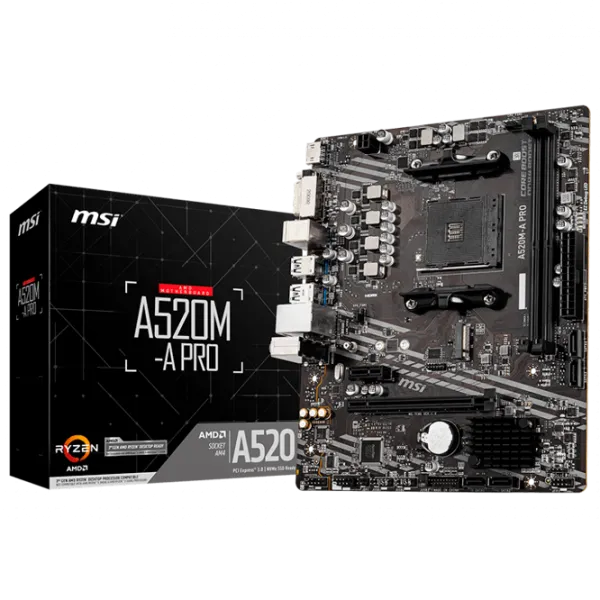 Материнская плата MSI A520M-A PRO mATX/ AMD A520 photo 5
