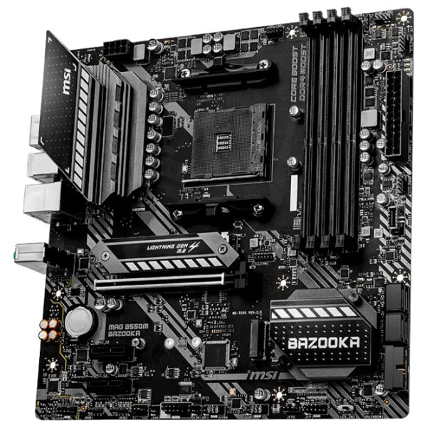 Материнская плата MSI B550M BAZOOKA AMD B550 photo 2