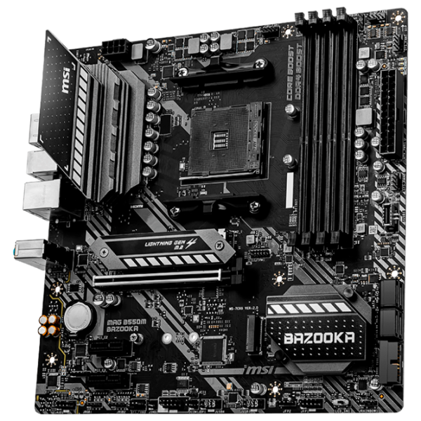 Материнская плата MSI B550M BAZOOKA AMD B550 photo 2