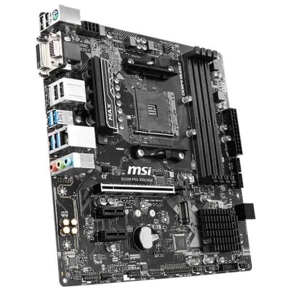 Placă de bază MSI B450M PRO-VDH MAX mATX/ AMD B450 photo 3