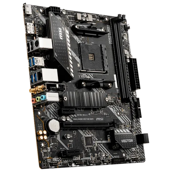 Материнская плата MSI A520M VECTOR WIFI mATX/ AMD A520 photo 2