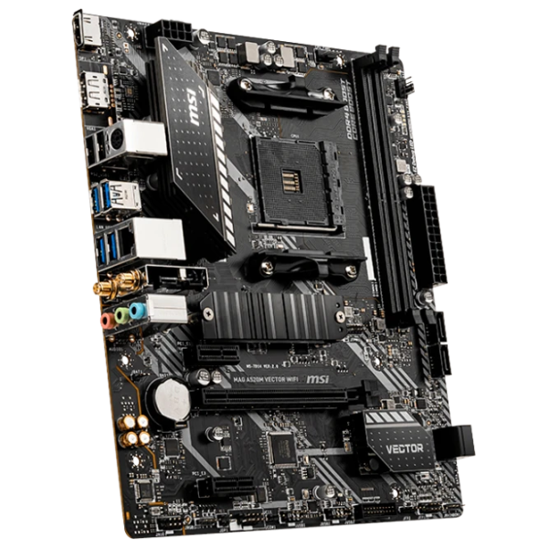 Материнская плата MSI A520M VECTOR WIFI mATX/ AMD A520 photo 2