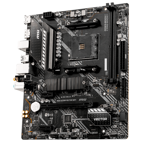 Материнская плата MSI A520M VECTOR WIFI mATX/ AMD A520 photo 3