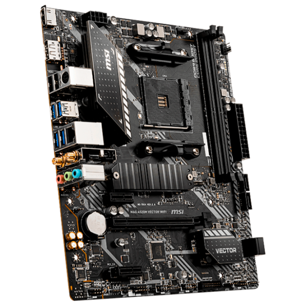 Материнская плата MSI A520M VECTOR WIFI mATX/ AMD A520 photo 5