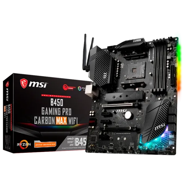 Материнская плата MSI B450 GAMING PRO CARBON MAX WIFI ATX/ AMD B450 photo 8