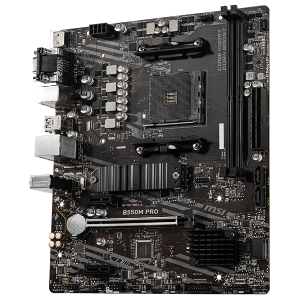 Материнская плата MSI B550M PRO mATX/ AMD B550 photo 2