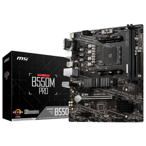 Материнская плата MSI B550M PRO mATX/ AMD B550 photo 5