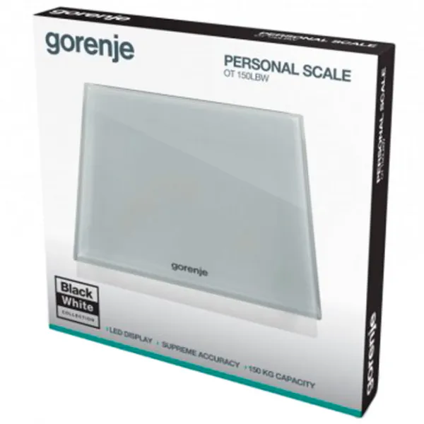 Cântar de podea Gorenje OT150LBW White photo 3