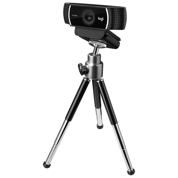 Web Camera Logitech C922 Pro 2 MP / Black photo 4