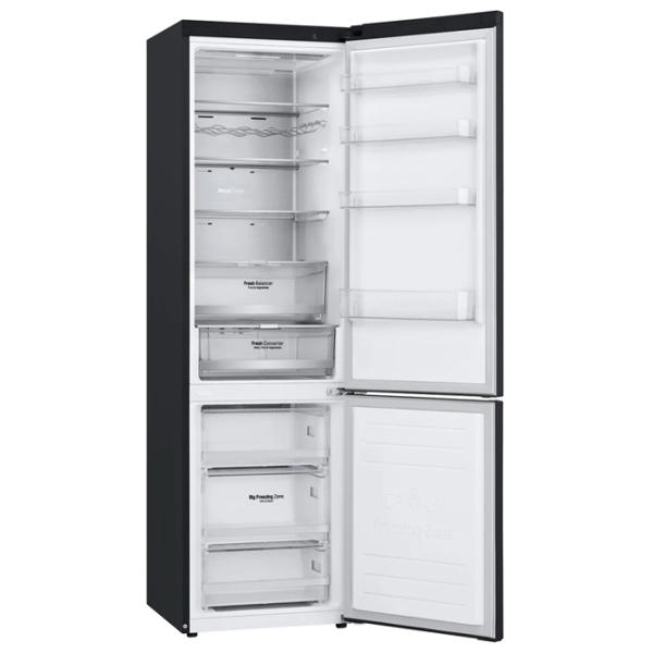 Frigider LG GA-B509PBAM cu congelator jos LINEARCooling/MetalFresh/DoorCooling+/Black photo 3