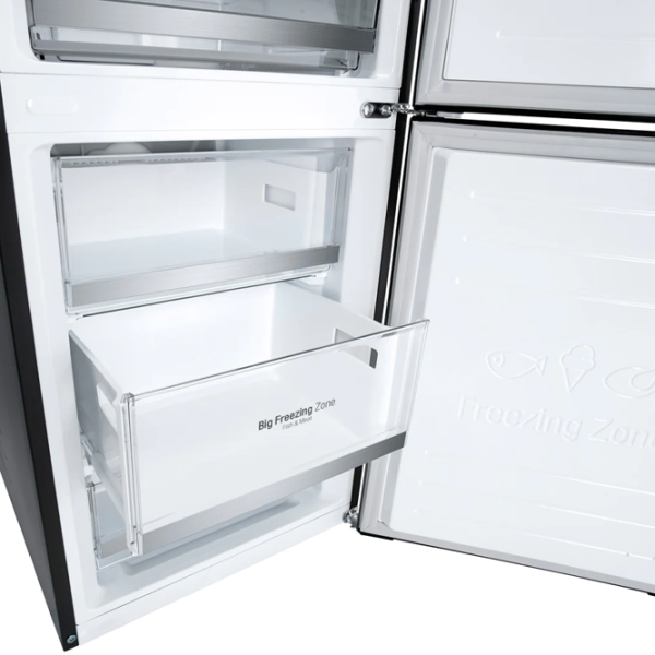 Frigider LG GA-B509PBAM cu congelator jos LINEARCooling/MetalFresh/DoorCooling+/Black photo 10