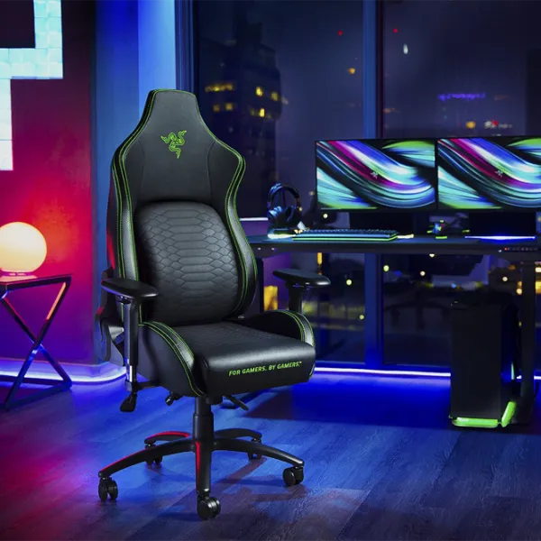 Игровое кресло Razer Iskur Зелёный Черный photo 6 Игровое кресло Razer Iskur Зелёный Черный photo 6