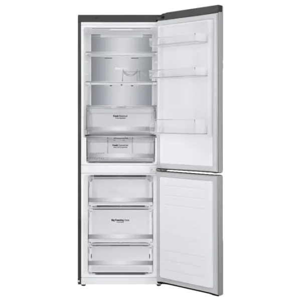 Frigider LG GA-B459SMUM cu congelator jos LINEARCooling/MetalFresh/DoorCooling+/Inox photo 4