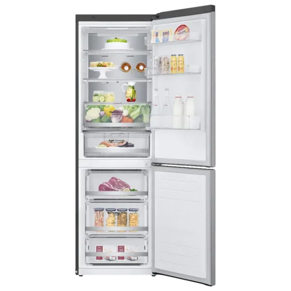 Frigider LG GA-B459SMUM cu congelator jos LINEARCooling/MetalFresh/DoorCooling+/Inox photo 5