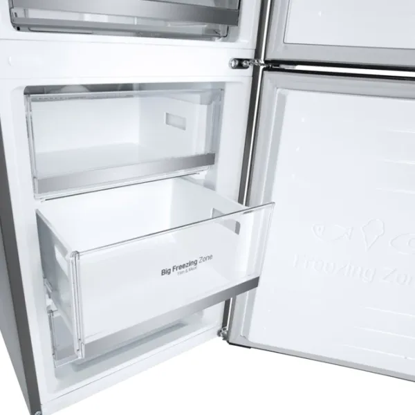 Frigider LG GA-B459SMUM cu congelator jos LINEARCooling/MetalFresh/DoorCooling+/Inox photo 10
