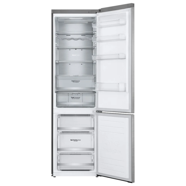 Frigider LG GA-B509PSAM cu congelator jos LINEARCooling/MetalFresh/DoorCooling+/Inox photo 5