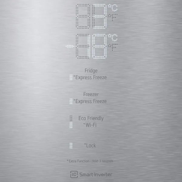 Frigider LG GA-B509PSAM cu congelator jos LINEARCooling/MetalFresh/DoorCooling+/Inox photo 7