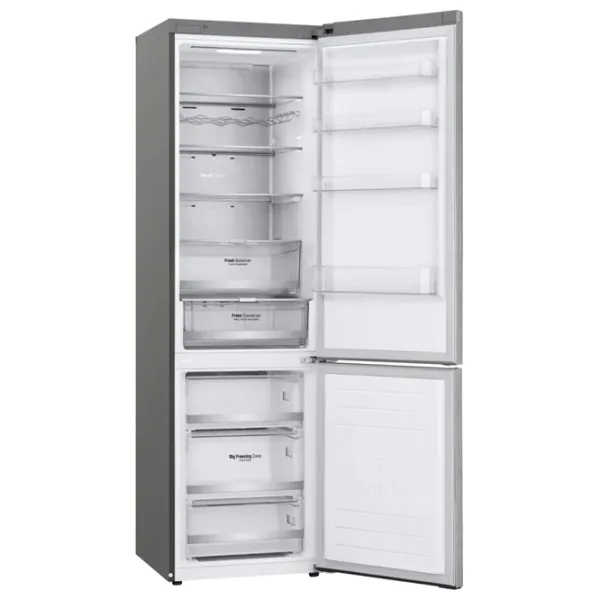Frigider LG GA-B509MCUM cu congelator jos LINEARCooling/MetalFresh/DoorCooling+/Gray photo 3