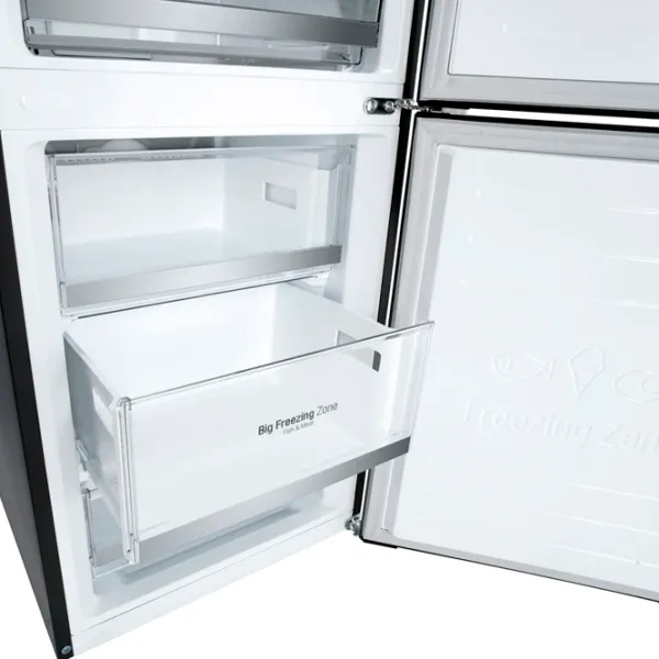 Frigider LG GA-B509MBUM cu congelator jos LINEARCooling/MetalFresh/DoorCooling+/Black photo 10 Frigider LG GA-B509MBUM cu congelator jos LINEARCooling/MetalFresh/DoorCooling+/Black photo 10