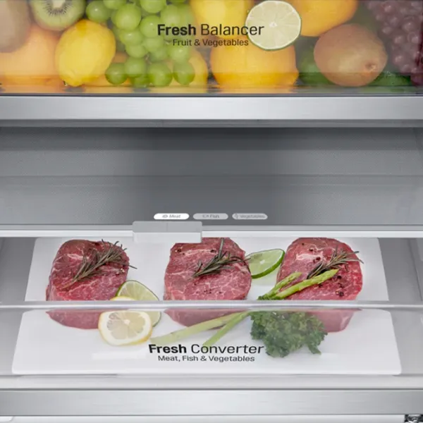 Frigider LG GA-B509MAUM cu congelator jos LINEARCooling/MetalFresh/DoorCooling+ photo 10 Frigider LG GA-B509MAUM cu congelator jos LINEARCooling/MetalFresh/DoorCooling+ photo 10